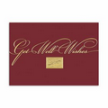 Get Well Greetings - Get Well Card - Gold Lined White Fastick  Envelope